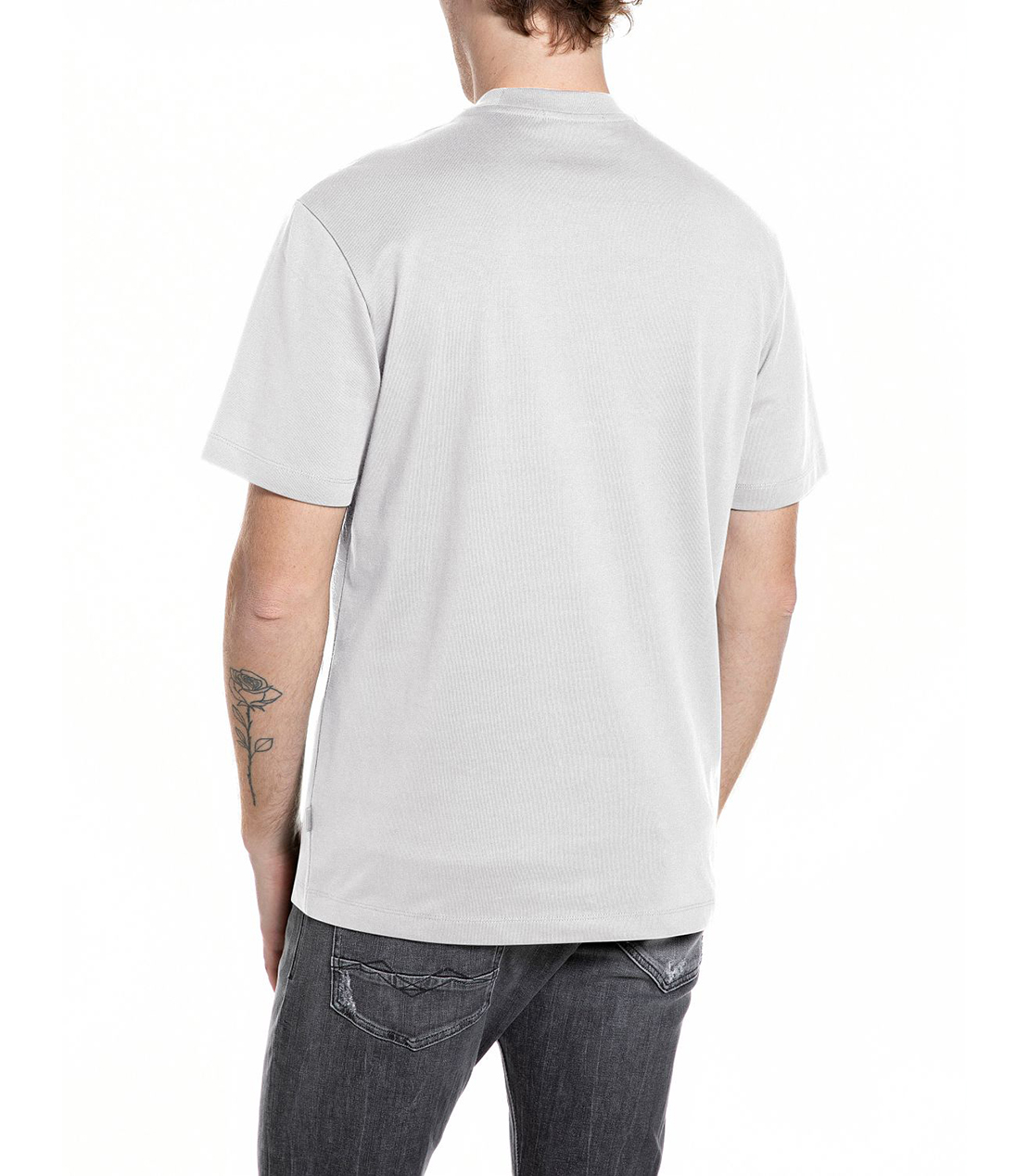 ヘビーコットンジャージーゴシックロゴTシャツ 詳細画像 ホワイト 2